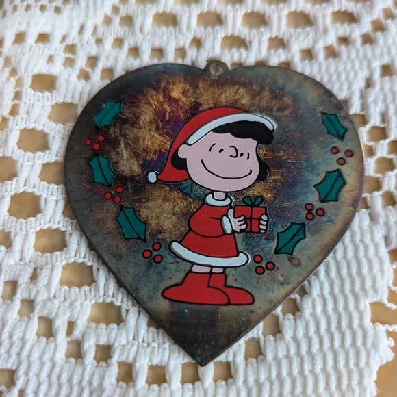 Vintage Peanuts/ Lucy Christmas Ornaments - Picture 15 of 16